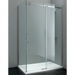 Shower Glass Frameless 2 Sided Sliding Door 1470x870x2000MM